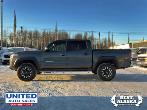 Photos of 2021 Toyota Tacoma Double Cab TRD Off-Road Pickup 4D 5 ft for sale in Anchorage, AK at United Auto Sales
