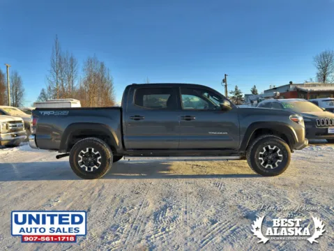 Another view of 2021 Toyota Tacoma Double Cab TRD Off-Road Pickup 4D 5 ft for sale in Anchorage, AK at United Auto Sales