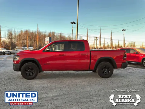 More photos of 2022 Ram 1500 Crew Cab Rebel Pickup 4D 5 1/2 ft at United Auto Sales, AK