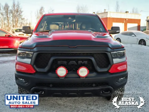 Photos of 2022 Ram 1500 Crew Cab Rebel Pickup 4D 5 1/2 ft for sale in Anchorage, AK at United Auto Sales