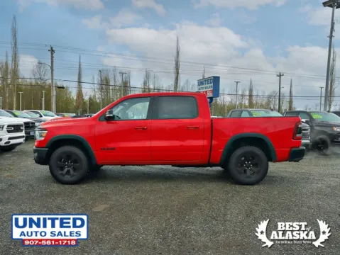More photos of 2022 Ram 1500 Crew Cab Rebel Pickup 4D 5 1/2 ft at United Auto Sales, AK