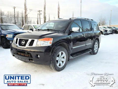 Another view of 2011 Nissan Armada SL Sport Utility 4D for sale in Anchorage, AK at United Auto Sales