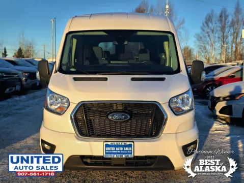 Photos of 2022 Ford Transit 350 Passenger Van XLT w/Medium Roof Van 3D for sale in Anchorage, AK at United Auto Sales