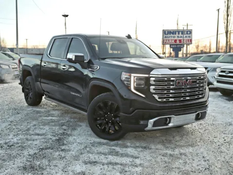 Black 2024 GMC Sierra 1500 Crew Cab Denali Pickup 4D 5 3/4 ft for sale in Anchorage, AK