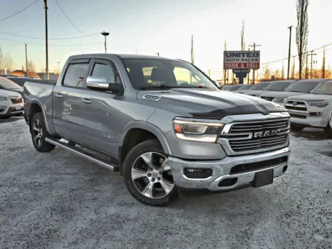 Silver 2019 Ram 1500 Crew Cab Laramie Pickup 4D 5 1/2 ft for sale in Anchorage, AK