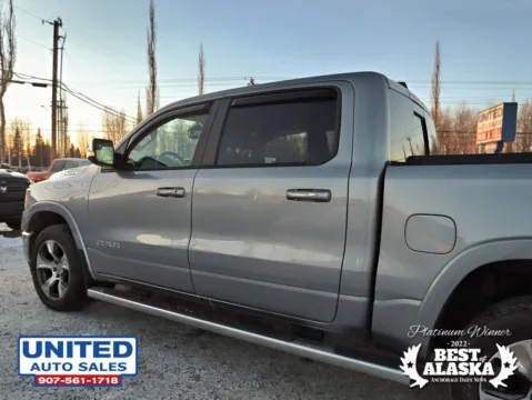 More photos of 2019 Ram 1500 Crew Cab Laramie Pickup 4D 5 1/2 ft at United Auto Sales, AK