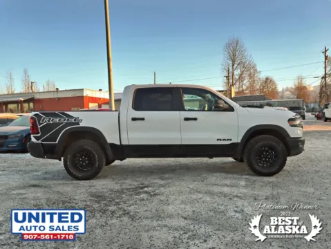 Another view of 2025 Ram 1500 Crew Cab Rebel Pickup 4D 5 1/2 ft for sale in Anchorage, AK at United Auto Sales