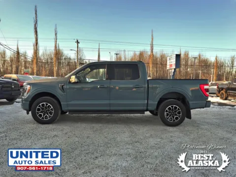 More photos of 2023 Ford F-150 SuperCrew Cab Lariat Pickup 4D 5 1/2 ft at United Auto Sales, AK