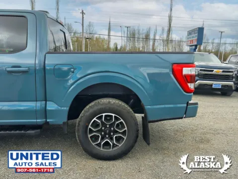 More photos of 2023 Ford F-150 SuperCrew Cab Lariat Pickup 4D 5 1/2 ft at United Auto Sales, AK