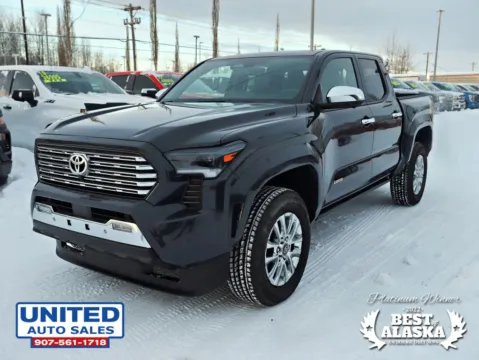Another view of 2024 Toyota Tacoma Double Cab Limited Pickup 4D 5 ft for sale in Anchorage, AK at United Auto Sales