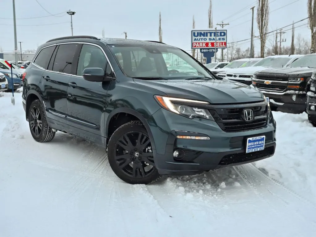 Black 2022 Honda Pilot Special Edition Sport Utility 4D for sale in Anchorage, AK