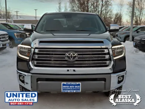 Photos of 2020 Toyota Tundra CrewMax 1794 Edition Pickup 4D 5 1/2 ft for sale in Anchorage, AK at United Auto Sales