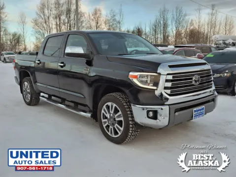 More photos of 2020 Toyota Tundra CrewMax 1794 Edition Pickup 4D 5 1/2 ft at United Auto Sales, AK
