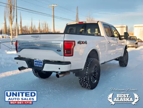 More photos of 2017 Ford F-150 SuperCrew Cab Platinum Pickup 4D 6 1/2 ft at United Auto Sales, AK