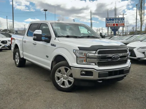 White 2020 Ford F-150 SuperCrew Cab King Ranch Pickup 4D 5 1/2 ft for sale in Anchorage, AK