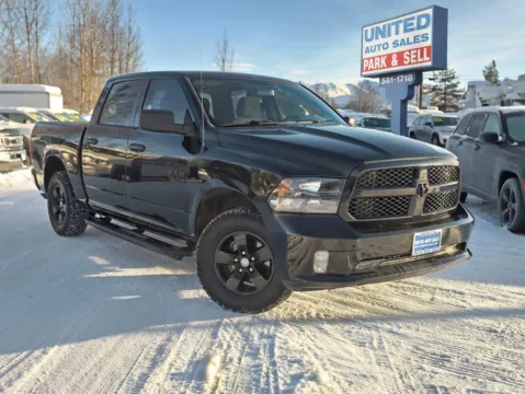Black 2016 Ram 1500 Crew Cab Express Pickup 4D 5 1/2 ft for sale in Anchorage, AK