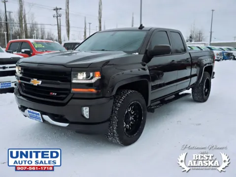 Another view of 2018 Chevrolet Silverado 1500 Double Cab Z71 LT Pickup 4D 6 1/2 ft for sale in Anchorage, AK at United Auto Sales