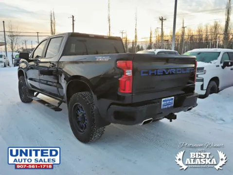 More photos of 2019 Chevrolet Silverado 1500 Crew Cab LT Trail Boss Pickup 4D 5 3/4 ft at United Auto Sales, AK