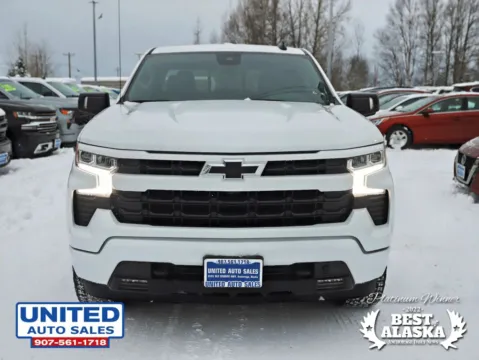 Photos of 2022 Chevrolet Silverado 1500 Double Cab RST Pickup 4D 6 1/2 ft for sale in Anchorage, AK at United Auto Sales