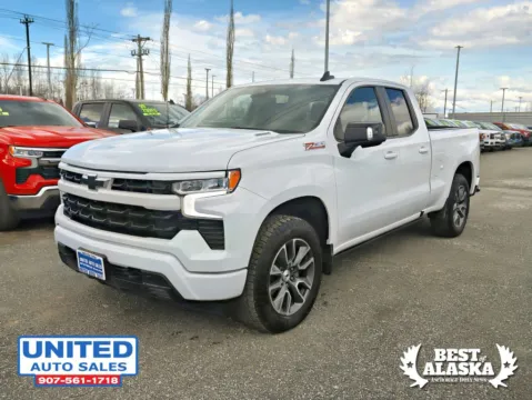 Photos of 2022 Chevrolet Silverado 1500 Double Cab RST Pickup 4D 6 1/2 ft for sale in Anchorage, AK at United Auto Sales