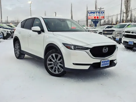 White 2021 MAZDA CX-5 Grand Touring Reserve Sport Utility 4D for sale in Anchorage, AK