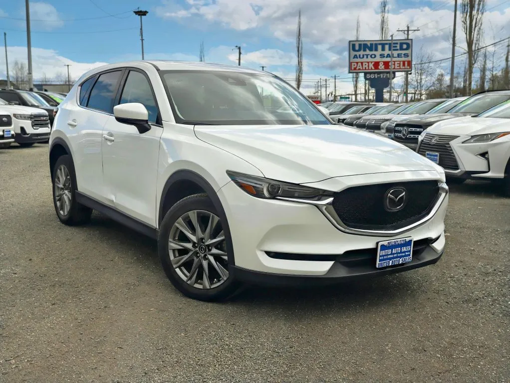 White 2021 MAZDA CX-5 Grand Touring Reserve Sport Utility 4D for sale in Anchorage, AK