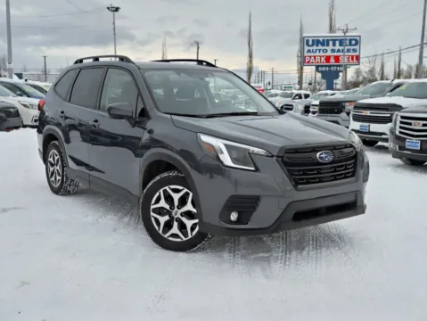 Gray 2024 Subaru Forester Premium Sport Utility 4D for sale in Anchorage, AK