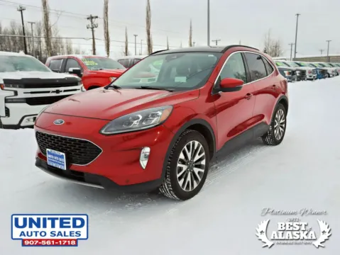 Another view of 2020 Ford Escape Titanium Sport Utility 4D for sale in Anchorage, AK at United Auto Sales