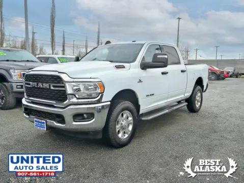 Another view of 2024 Ram 2500 Crew Cab Big Horn Pickup 4D 6 1/3 ft for sale in Anchorage, AK at United Auto Sales