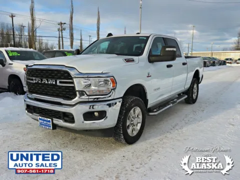 Another view of 2024 Ram 2500 Crew Cab Big Horn Pickup 4D 6 1/3 ft for sale in Anchorage, AK at United Auto Sales