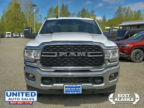 Another view of 2024 Ram 2500 Crew Cab Big Horn Pickup 4D 6 1/3 ft for sale in Anchorage, AK at United Auto Sales