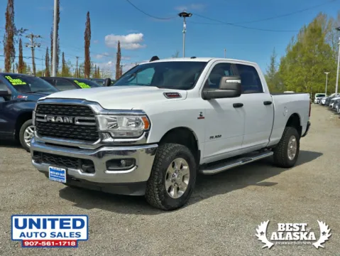 Photos of 2024 Ram 2500 Crew Cab Big Horn Pickup 4D 6 1/3 ft for sale in Anchorage, AK at United Auto Sales