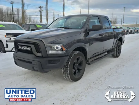 Another view of 2023 Ram 1500 Classic Crew Cab Warlock Pickup 4D 5 1/2 ft for sale in Anchorage, AK at United Auto Sales