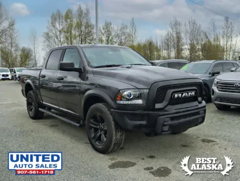 More photos of 2023 Ram 1500 Classic Crew Cab Warlock Pickup 4D 5 1/2 ft at United Auto Sales, AK