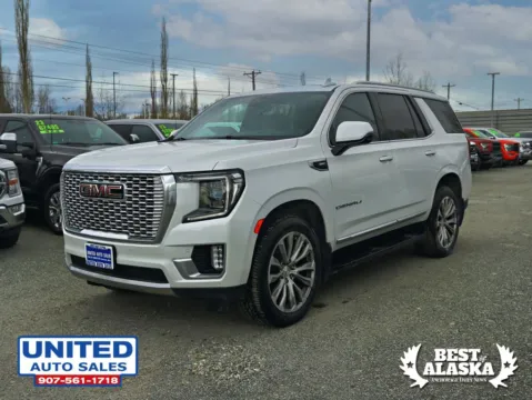 Photos of 2021 GMC Yukon Denali Sport Utility 4D for sale in Anchorage, AK at United Auto Sales