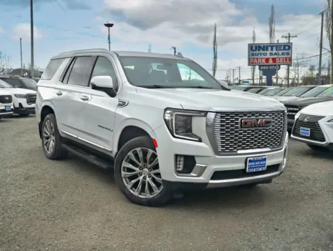White 2021 GMC Yukon Denali Sport Utility 4D for sale in Anchorage, AK