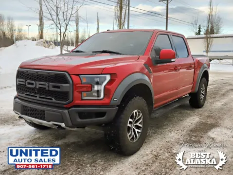 Another view of 2017 Ford F-150 SuperCrew Cab Raptor Pickup 4D 5 1/2 ft for sale in Anchorage, AK at United Auto Sales
