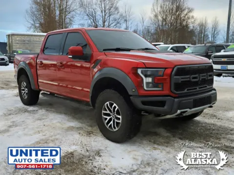 More photos of 2017 Ford F-150 SuperCrew Cab Raptor Pickup 4D 5 1/2 ft at United Auto Sales, AK