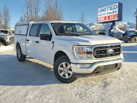 White 2021 Ford F-150 SuperCrew Cab XLT Pickup 4D 6 1/2 ft for sale in Anchorage, AK