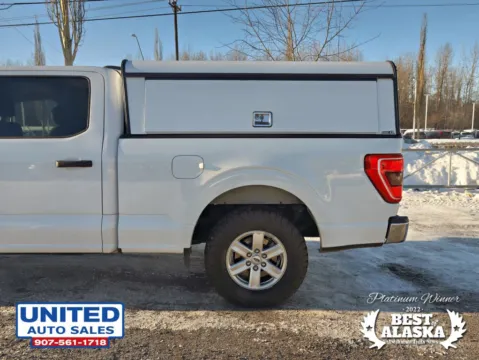 Another view of 2021 Ford F-150 SuperCrew Cab XLT Pickup 4D 6 1/2 ft for sale in Anchorage, AK at United Auto Sales