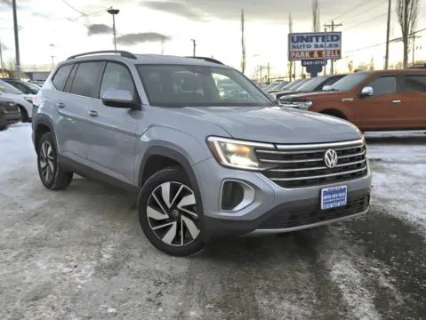 Silver 2025 Volkswagen Atlas SE 4MOTION w/Tech Pkg Sport Utility 4D for sale in Anchorage, AK