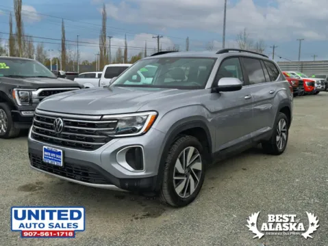 Another view of 2025 Volkswagen Atlas SE 4MOTION w/Tech Pkg Sport Utility 4D for sale in Anchorage, AK at United Auto Sales