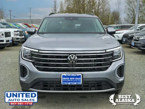 Photos of 2025 Volkswagen Atlas SE 4MOTION w/Tech Pkg Sport Utility 4D for sale in Anchorage, AK at United Auto Sales
