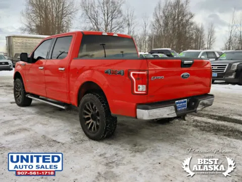 More photos of 2016 Ford F-150 SuperCrew Cab XLT Pickup 4D 5 1/2 ft at United Auto Sales, AK