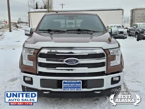 Another view of 2016 Ford F-150 SuperCrew Cab Lariat Pickup 4D 5 1/2 ft for sale in Anchorage, AK at United Auto Sales