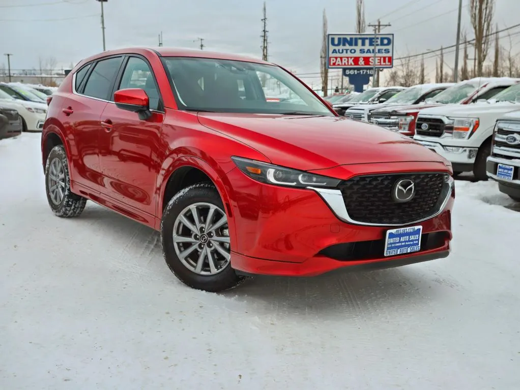 Red 2025 MAZDA CX-5 2.5 S Preferred Sport Utility 4D for sale in Anchorage, AK