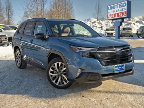 Blue 2025 Subaru Forester Touring Sport Utility 4D for sale in Anchorage, AK