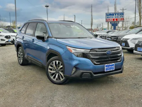 Blue 2025 Subaru Forester Touring Sport Utility 4D for sale in Anchorage, AK