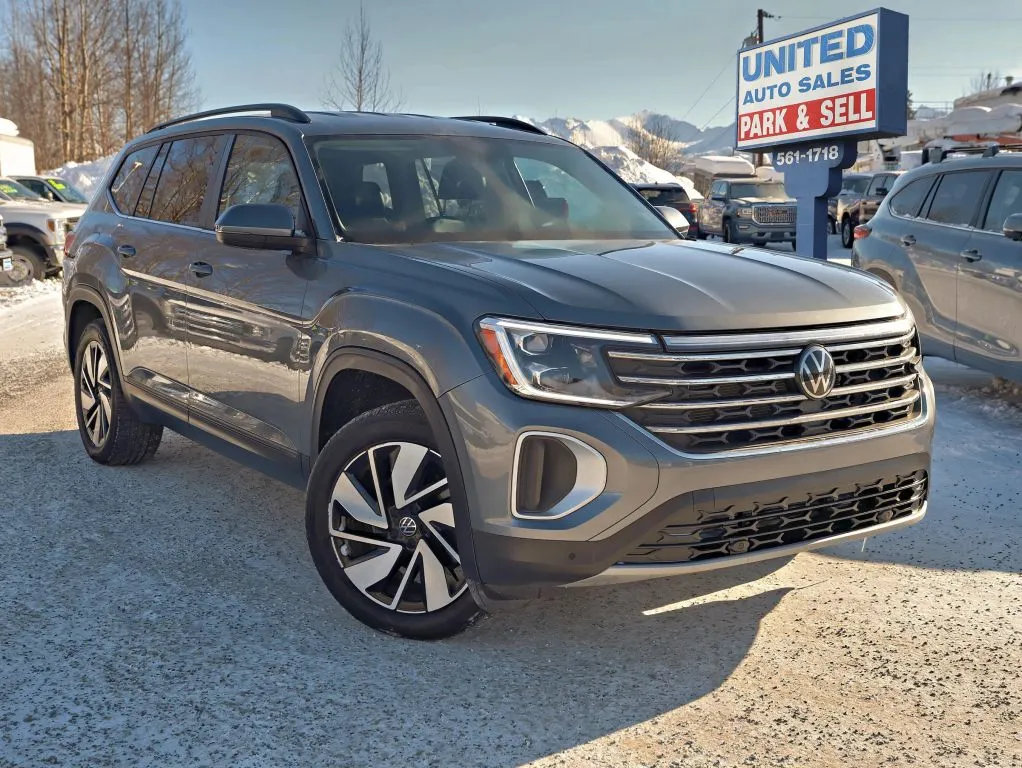 Gray 2024 Volkswagen Atlas SE 4MOTION w/Tech Pkg Sport Utility 4D for sale in Anchorage, AK