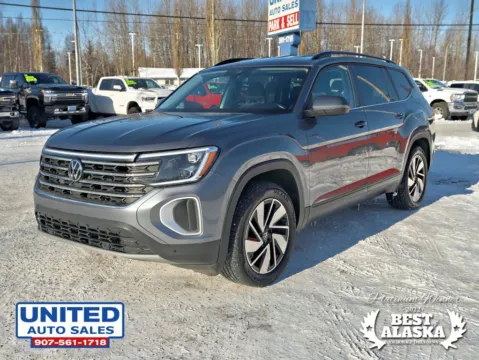 Photos of 2024 Volkswagen Atlas SE 4MOTION w/Tech Pkg Sport Utility 4D for sale in Anchorage, AK at United Auto Sales
